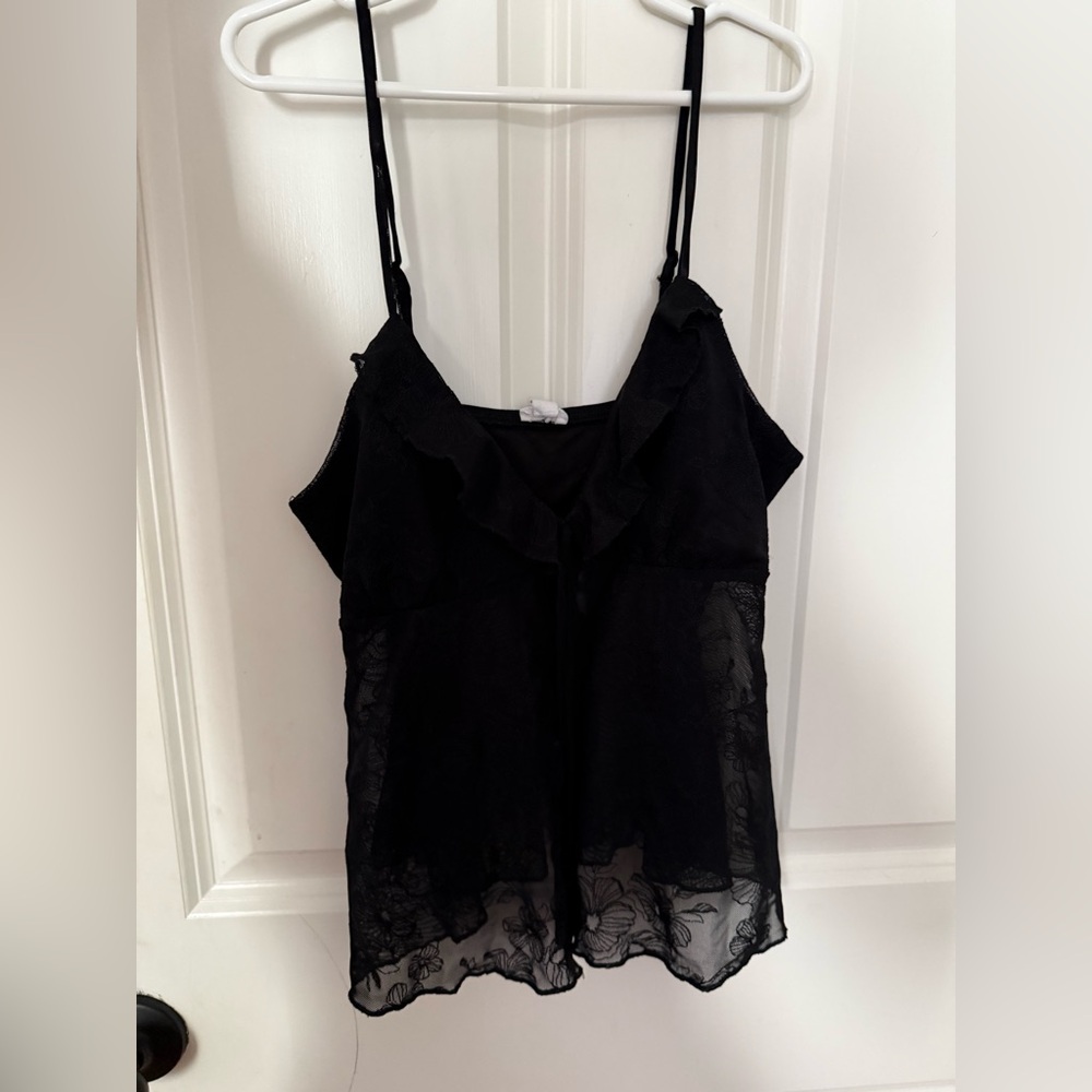 Garage mesh fly away top